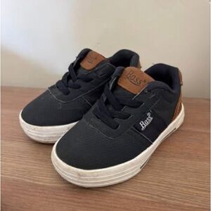 Baby boy BASS slip on shoes size 6